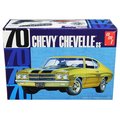 Amt Skill 2 Model Kit 1970 Chevrolet Chevelle SS 1 by 25 Scale Model AMT1143M